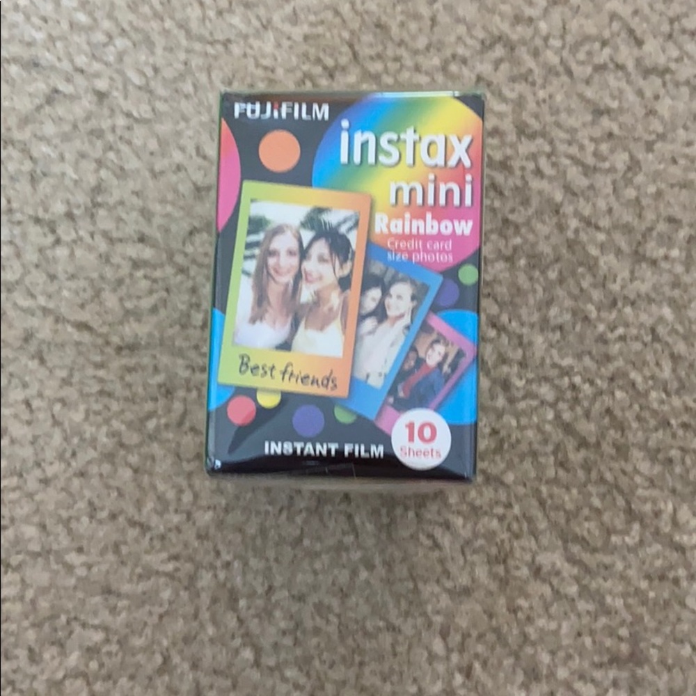 instax mini rainbow fuji film